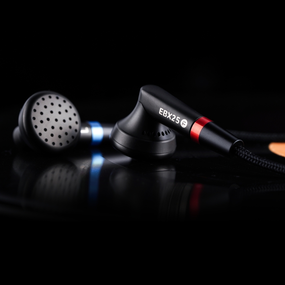 NiceHCK EBX25Ti Flagship Hi-Fi Flathead Earbuds – Beryllium Driver (New)